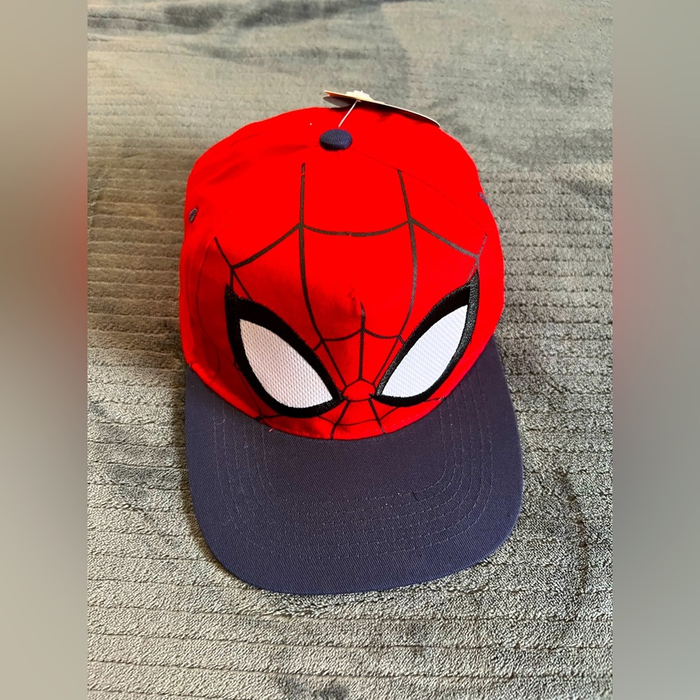 Spiderman Fitted Hat - Marvel Avengers Adjustable Strap